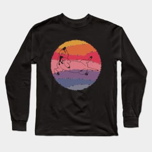 Relaxing dog orb Long Sleeve T-Shirt